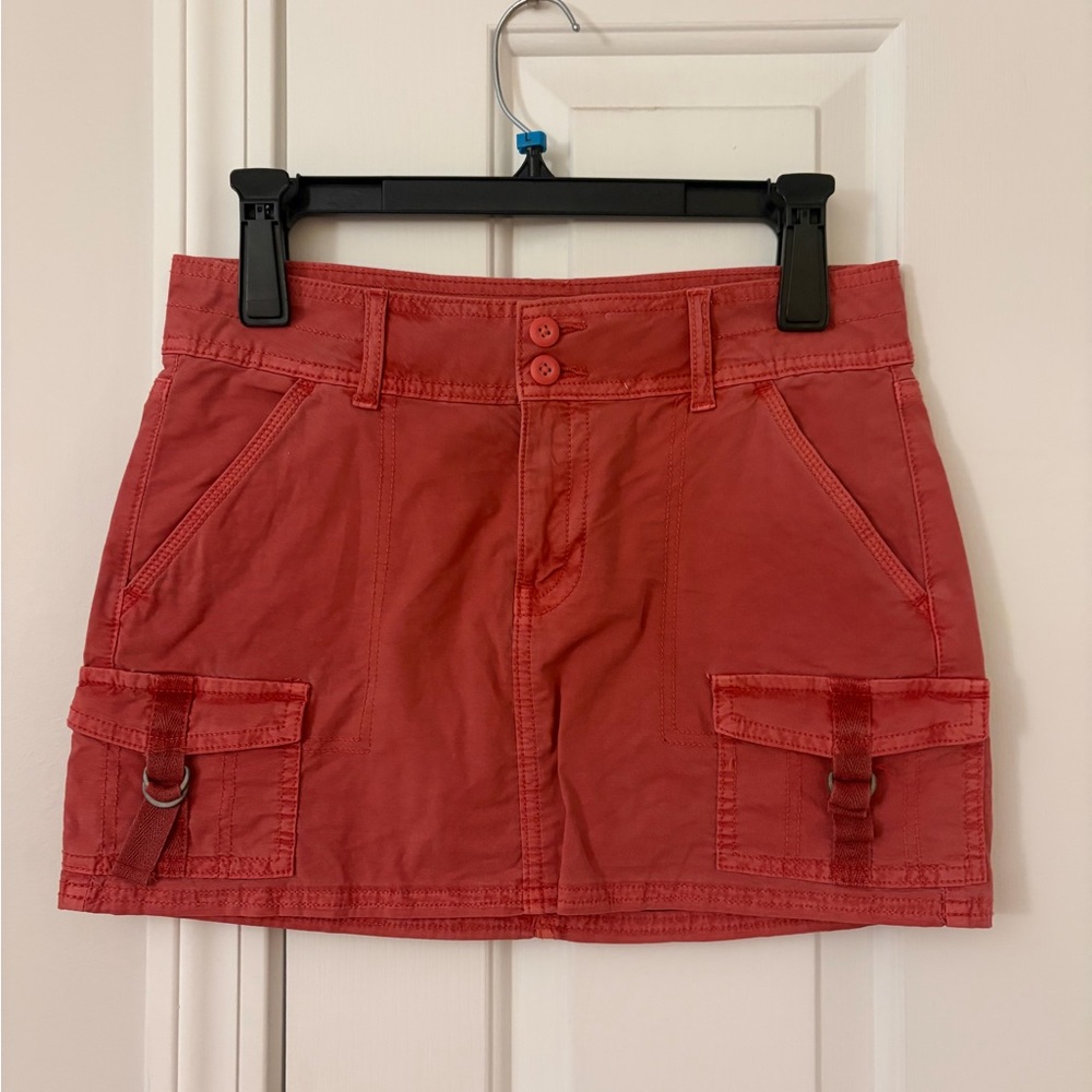 American Eagle Outfitters Coral Mini Skirt